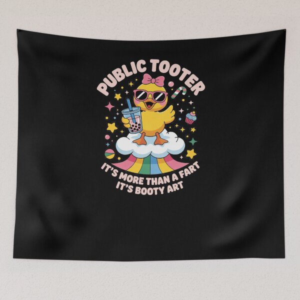 Item preview, Public Tooter - Embarrassing Duck Meme  designed and sold by Run to Creations.