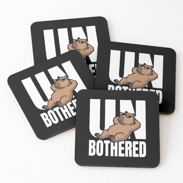 Item preview, Unbothered Capybara Sunglasses Funny Animal Graphic designed and sold by Fenay Designs.