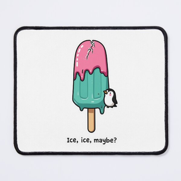 Item preview, Cool Ice Ice Maybe Designs for Chill Vibes Essential T-Shirt For Humor Lovers designed and sold by Martysstore.
