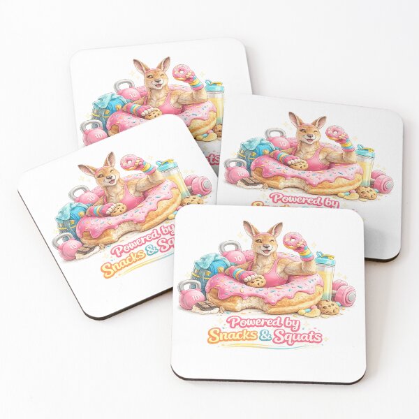 Item preview, Cute Funny Fitness Kangaroo designed and sold by gabeszshop.