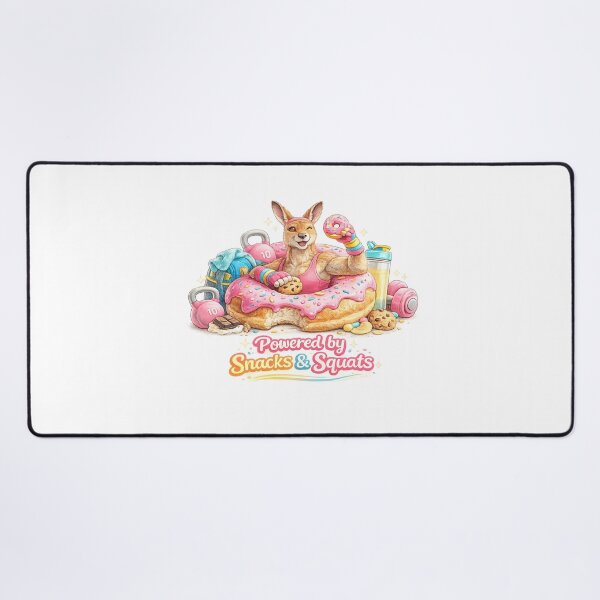 Item preview, Cute Funny Fitness Kangaroo designed and sold by gabeszshop.