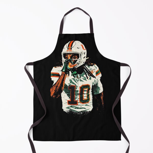 Item preview, Malachi Toney Locked In – Miami Hurricanes Swag in Grunge Texture designed and sold by TheArtOfCar.