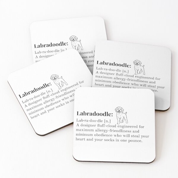 Item preview, Labradoodle Funny Definition designed and sold by GrinAndMomit.