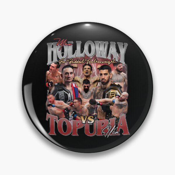 Item preview, Ilia Topuria "El Matador" Vs Max Holloway "Blessed" UFC Featherweight Title Bout designed and sold by JeyVel.