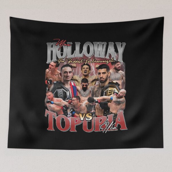 Item preview, Ilia Topuria "El Matador" Vs Max Holloway "Blessed" UFC Featherweight Title Bout designed and sold by JeyVel.