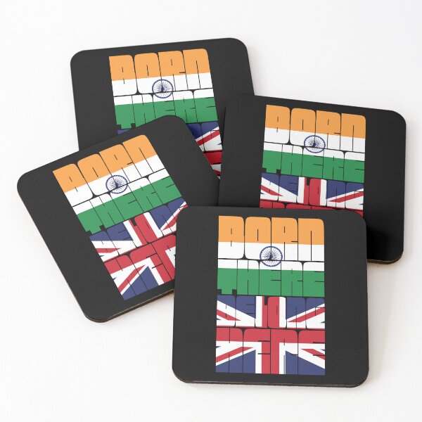 Item preview, Born India Belong British designed and sold by FlagX.