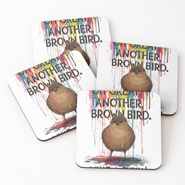 Item preview, Cool Oh Great Another Brown Bird What A Thrill T-shirt For Bird And Humor Lovers designed and sold by PaulaArtworks.