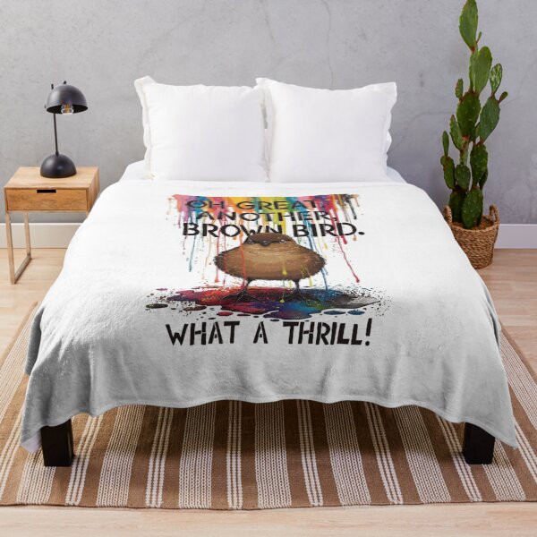 Item preview, Cool Oh Great Another Brown Bird What A Thrill T-shirt For Bird And Humor Lovers designed and sold by PaulaArtworks.