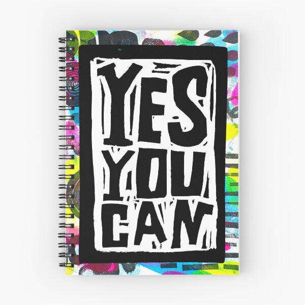 Item preview, yes you can affirmation linoprint designed and sold by petalecho.