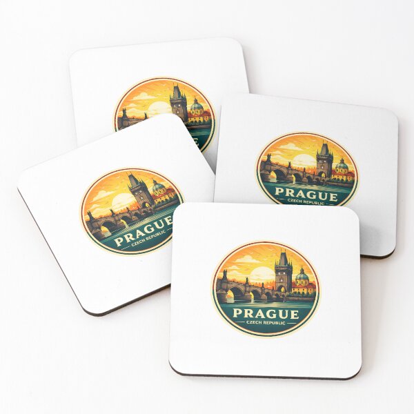 Item preview, Prague Retro Travel Graphic Design designed and sold by Timegraf.