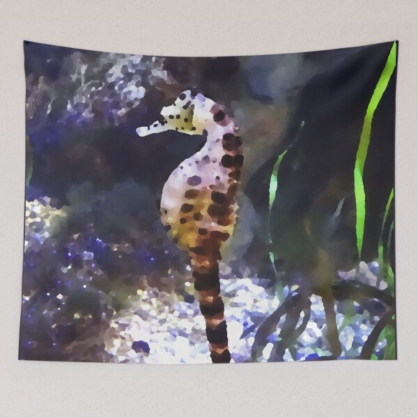 Item preview, Seahorse in Aquarium designed and sold by Susan Savad.