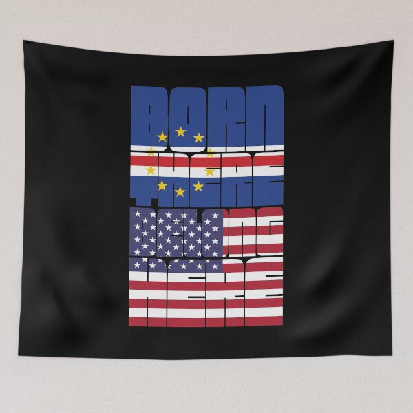 Item preview, Born Cape Verde Belong American designed and sold by FlagX.