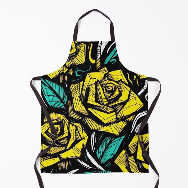 Item preview, Yellow Rose Floral Illustration for Bold Color Floral Lovers designed and sold by WildStroke.