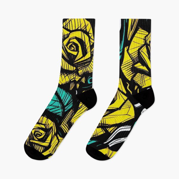 Item preview, Yellow Rose Floral Illustration for Bold Color Floral Lovers designed and sold by WildStroke.