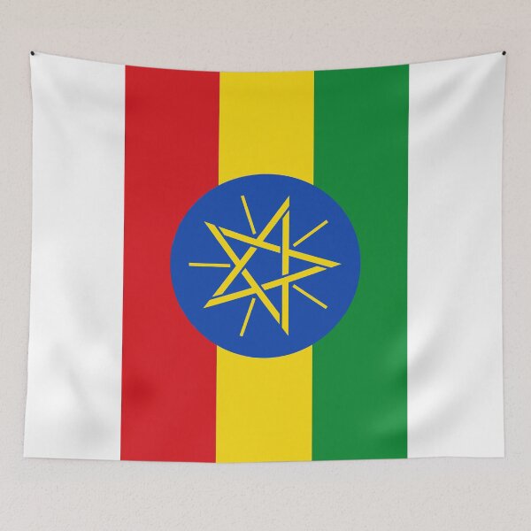 Item preview, Vertical Ethiopia Flag Design designed and sold by NTGUILTY.