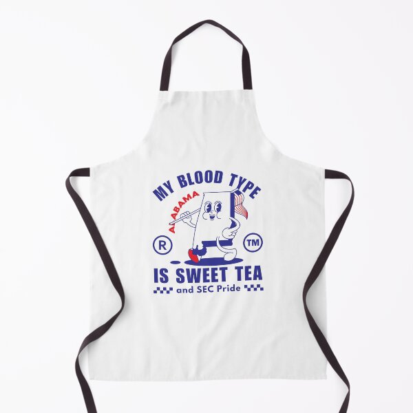Item preview, Alabama : my blood type is sweet tea and sec pride designed and sold by Peerless-Prime.
