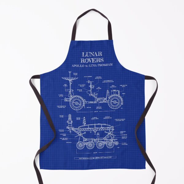 Item preview, Lunar Roving Vehicle and Lunokhod rover. Moon Exploration (Blueprint) designed and sold by BGALAXY.
