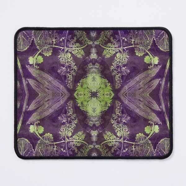 Item preview, The Leaves Have It Monoprint Pattern designed and sold by vallisrowe.