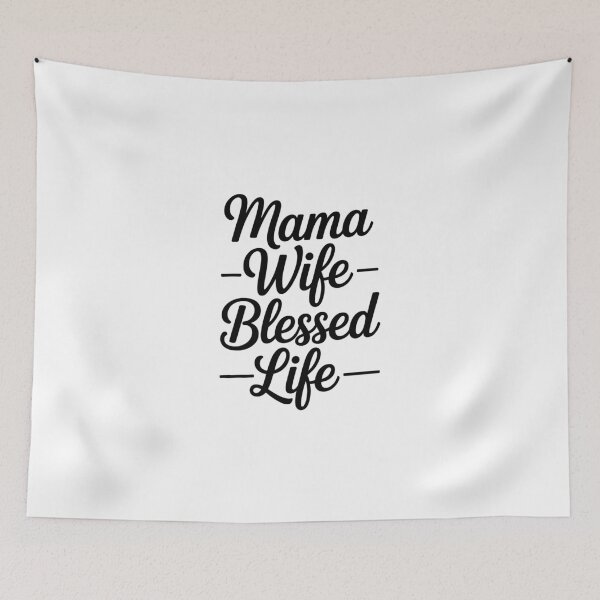 Item preview, Mama Wife Blessed Life  designed and sold by jkrphoto.