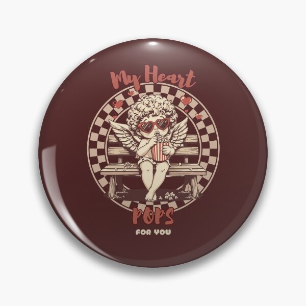 Item preview, CUPID "MY HEART POPS FOR YOU" designed and sold by BKDIGITALSHOP.