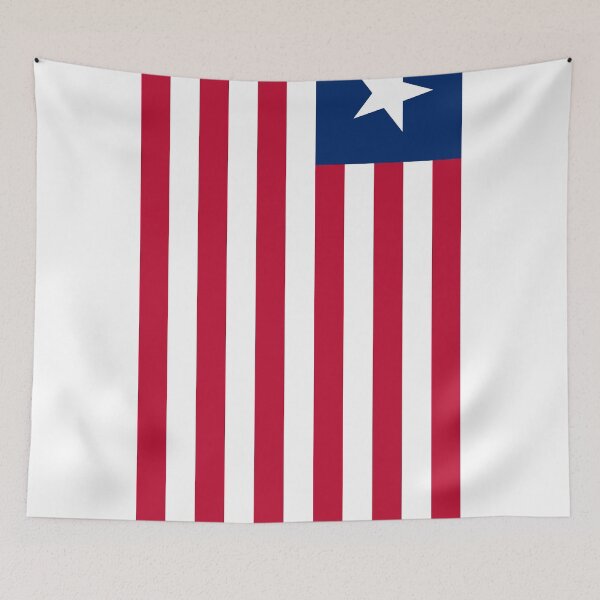 Item preview, Vertical Liberia Flag Design designed and sold by NTGUILTY.