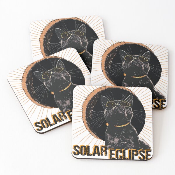 Item preview, Solar Eclipse, Cat designed and sold by Lichtisign.