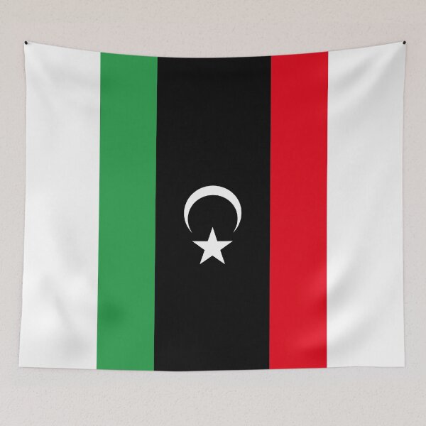 Item preview, Vertical Libya Flag Design designed and sold by NTGUILTY.
