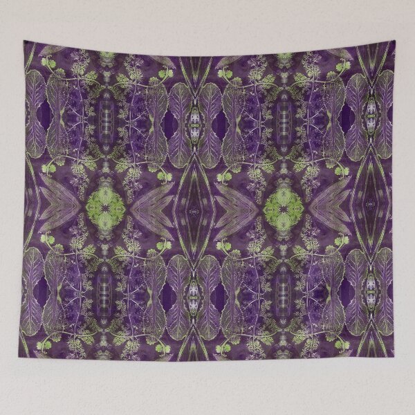Item preview, The Leaves Have It Monoprint Pattern designed and sold by vallisrowe.