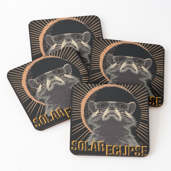 Item preview, Solar Eclipse, Raccoon designed and sold by Lichtisign.