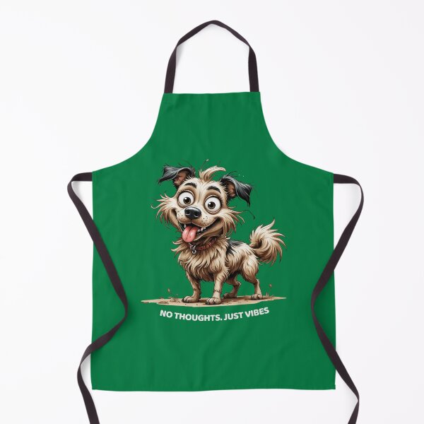 Item preview, Just vibes Dog – Funny Shabby Pup Illustration designed and sold by PAPIRO SIGLO XXI.
