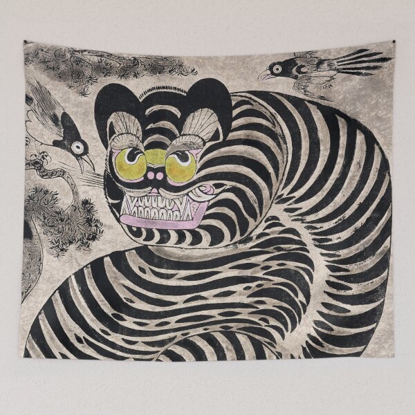 Item preview, Japan animal tigers abstract designed and sold by Good_Things.