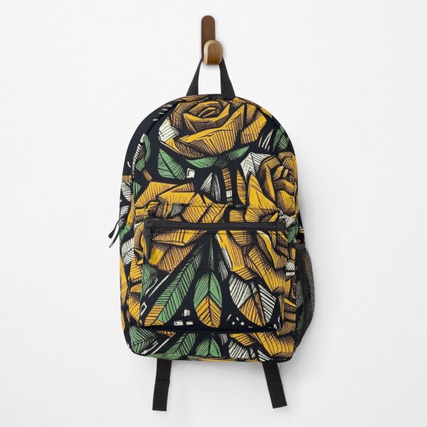 Item preview, Golden Yellow Rose Floral Artwork for Statement Decor Enthusiasts designed and sold by WildStroke.