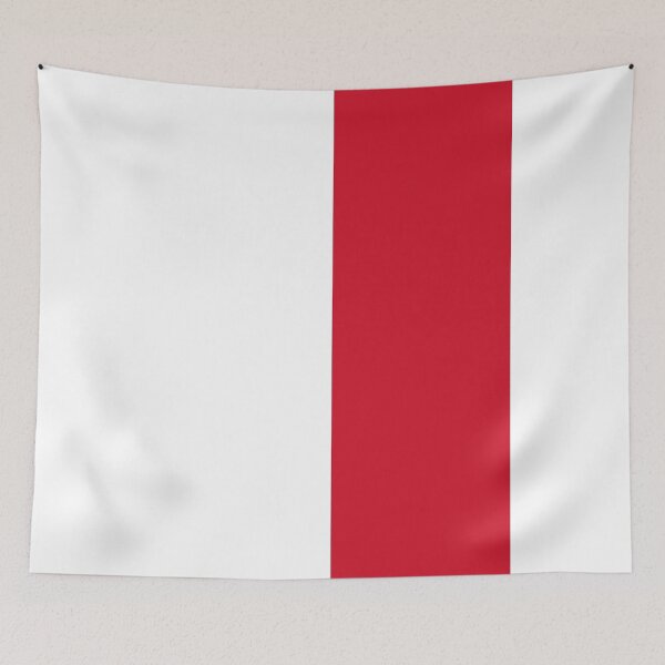 Item preview, Vertical Monaco Flag Design designed and sold by NTGUILTY.