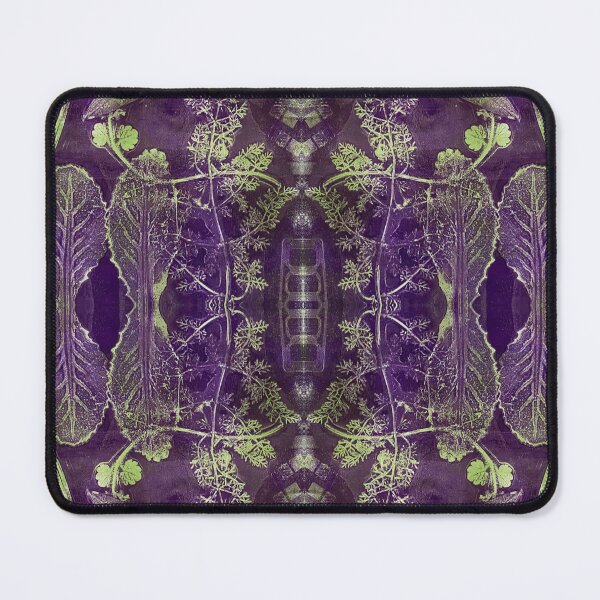 Item preview, The Leaves Have It Monoprint Pattern designed and sold by vallisrowe.