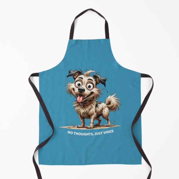 Item preview, Just vibes Dog – Funny Shabby Pup Illustration designed and sold by PAPIRO SIGLO XXI.