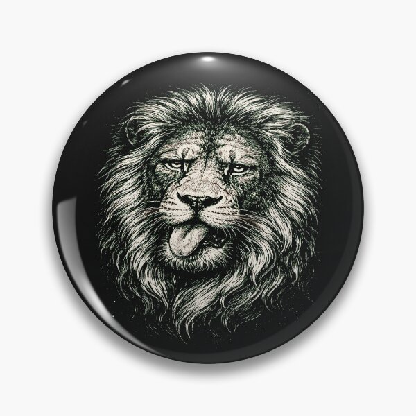Item preview,  Lion Sticking Tongue Out In Playful attitude Animal Meme designed and sold by erozzz.