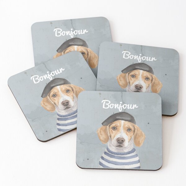 Item preview, Beagle boy dressed like a fisherman designed and sold by FlowerFolie.