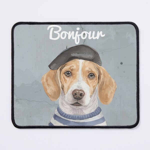 Item preview, Beagle boy dressed like a fisherman designed and sold by FlowerFolie.