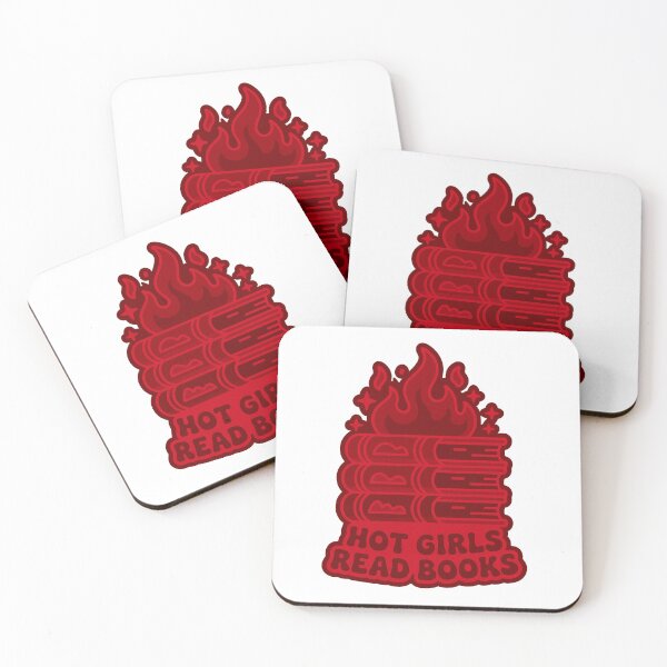 Item preview, Hot Girls Read Books Cute Literary Design designed and sold by MonkiFlipp.