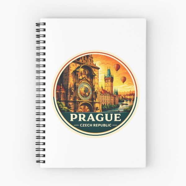 Item preview, Prague Retro Travel Graphic Design designed and sold by Timegraf.