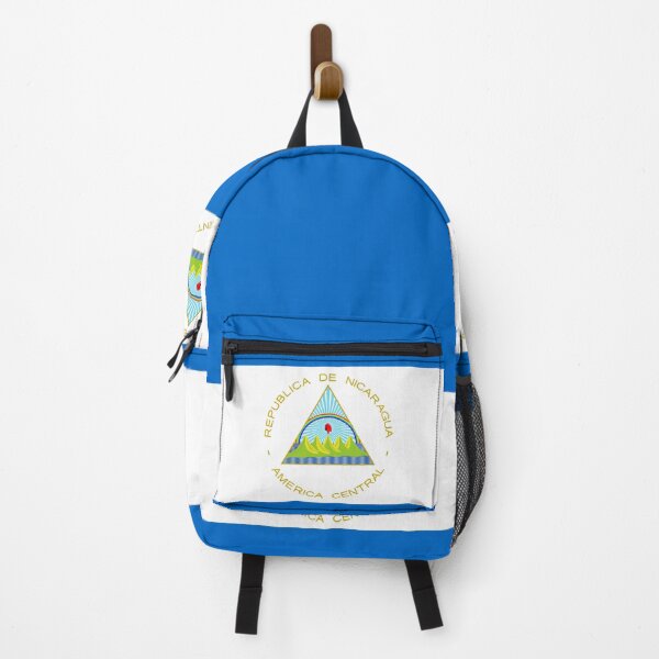 Item preview, Vertical Nicaragua Flag Design designed and sold by NTGUILTY.