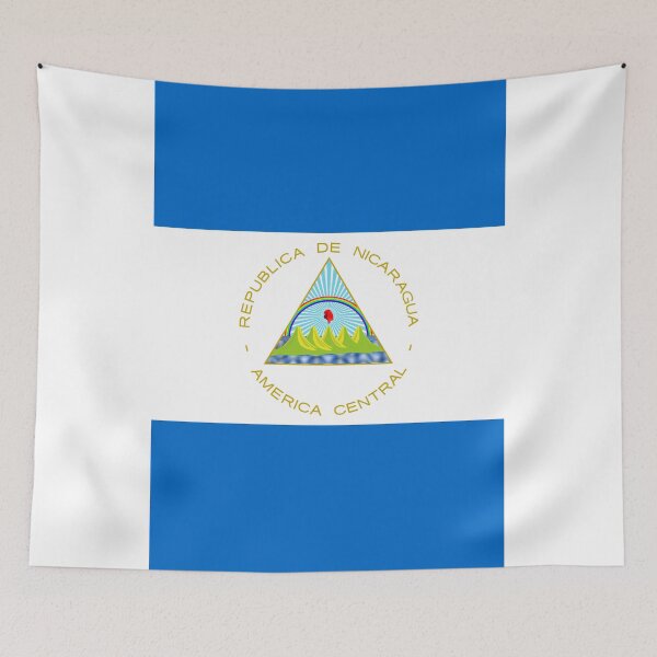 Item preview, Vertical Nicaragua Flag Design designed and sold by NTGUILTY.