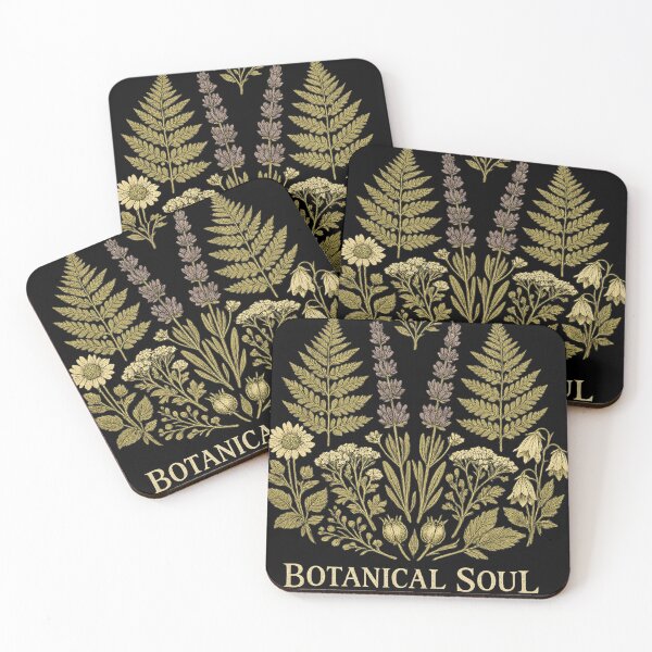 Item preview, Dark Cottagecore Herbarium Dried Flowers Vintage Botanical designed and sold by UnivStore.