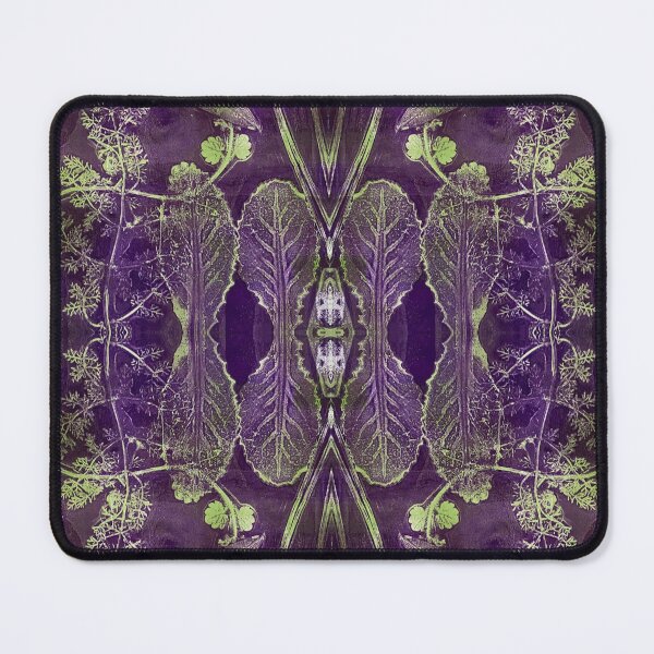 Item preview, The Leaves Have It Monoprint Pattern designed and sold by vallisrowe.