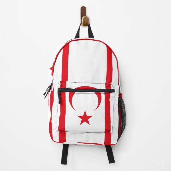 Item preview, Vertical Northern Cyprus Flag Design designed and sold by NTGUILTY.