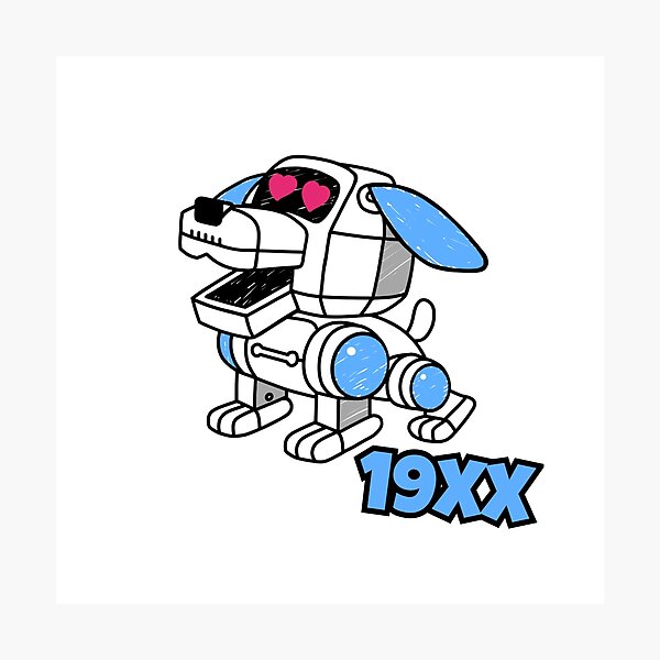 Item preview, 90's Robot Dog designed and sold by ScotiaInk.