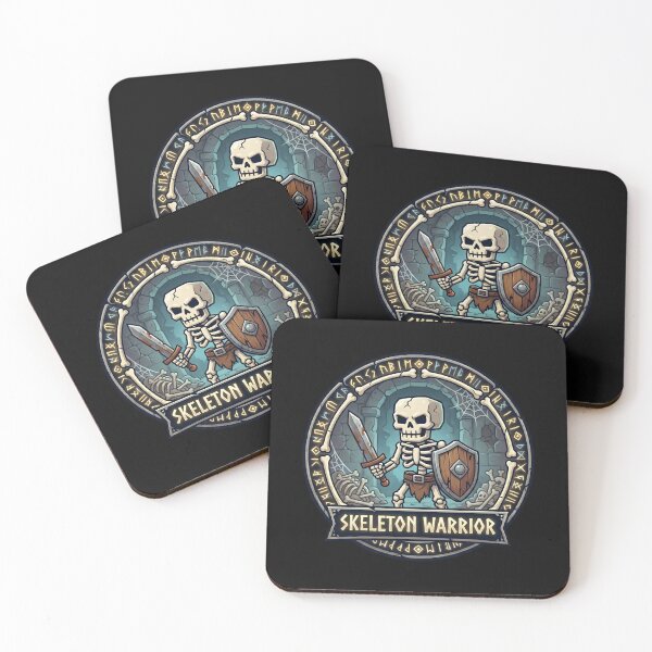 Item preview, Blocky Skeleton Warrior RPG Monster Avatar designed and sold by SignumShop.