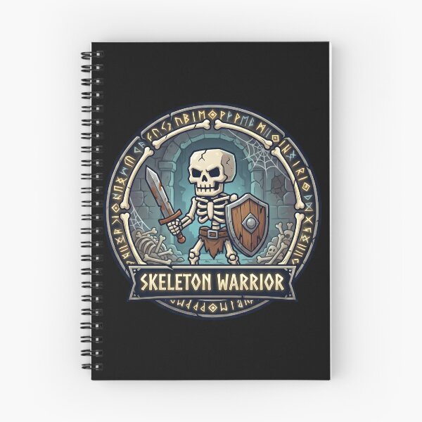 Item preview, Blocky Skeleton Warrior RPG Monster Avatar designed and sold by SignumShop.