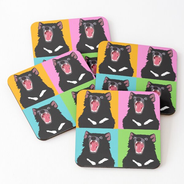 Item preview, Tassie Devil Pop Art designed and sold by Backstreet Lobotomy.