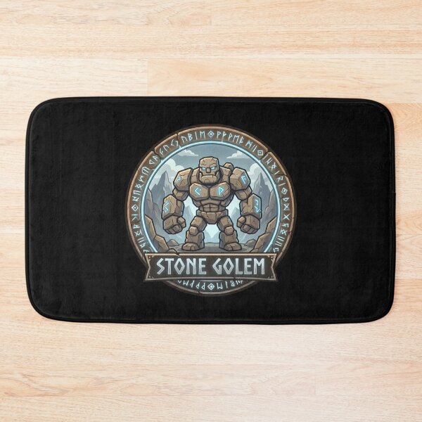 Item preview, Blocky Stone Golem RPG Monster Avatar designed and sold by SignumShop.